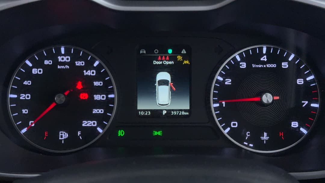 2022 MG Zst Excite, Automatic, 39728 km, Odometer View
