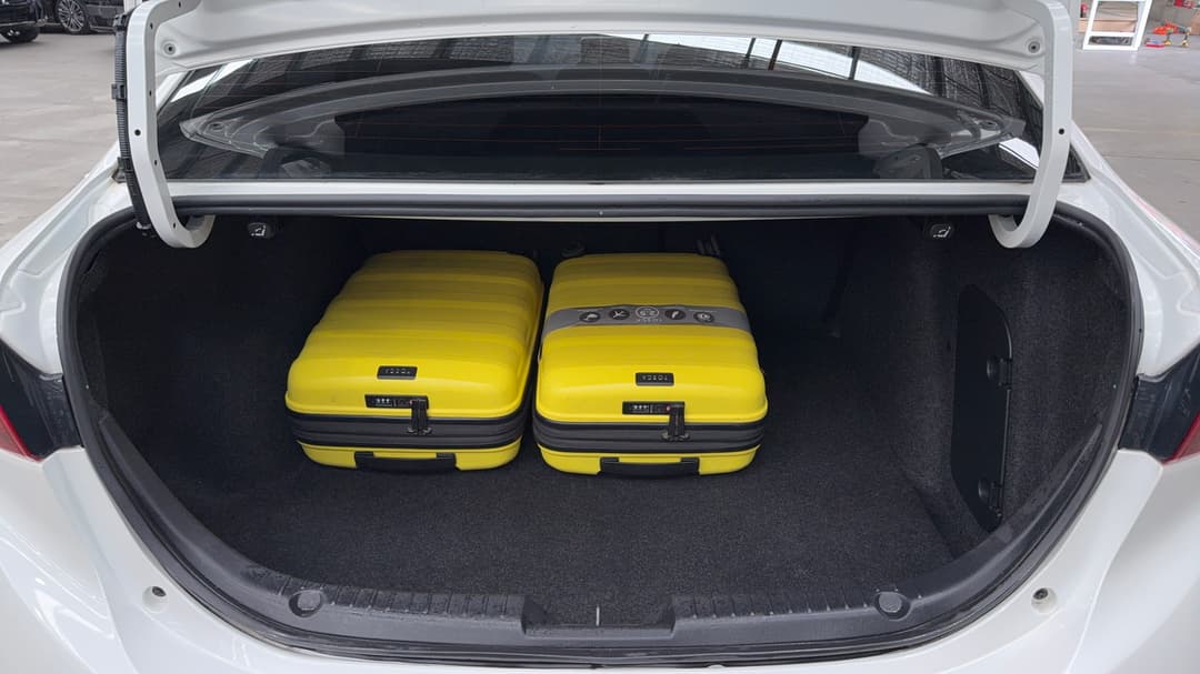 2015 Mazda 3 Sp25 Gt, Automatic, 156758 km, Boot Inside View with Luggage