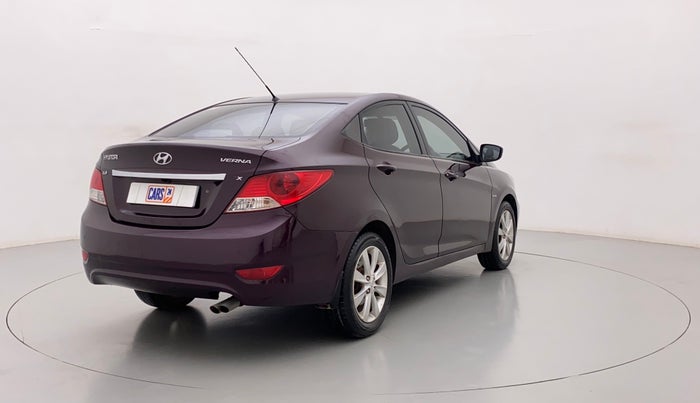 2011 Hyundai Verna FLUIDIC 1.6 VTVT SX, Petrol, Manual, 84,883 km, Right Back Diagonal