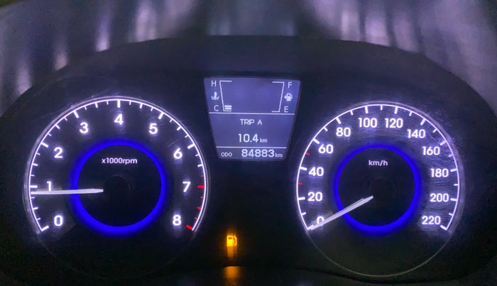 2011 Hyundai Verna FLUIDIC 1.6 VTVT SX, Petrol, Manual, 84,883 km, Odometer Image