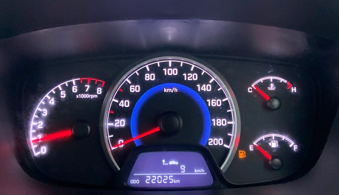 2017 Hyundai Grand i10 SPORTZ 1.2 KAPPA VTVT, Petrol, Manual, 22,025 km, Odometer Image