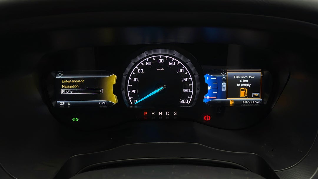 2016 Ford Ranger Wildtrak 3.2 (4x4), Automatic, 94580 km, Odometer View