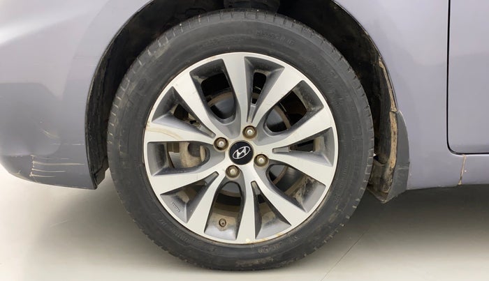 2015 Hyundai Verna 1.6 CRDI SX, Diesel, Manual, 58,676 km, Left Front Wheel