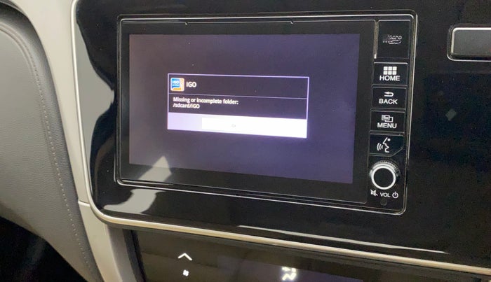 2018 Honda City 1.5L I-DTEC VX, Diesel, Manual, 1,24,892 km, Infotainment system - GPS Card not working/missing