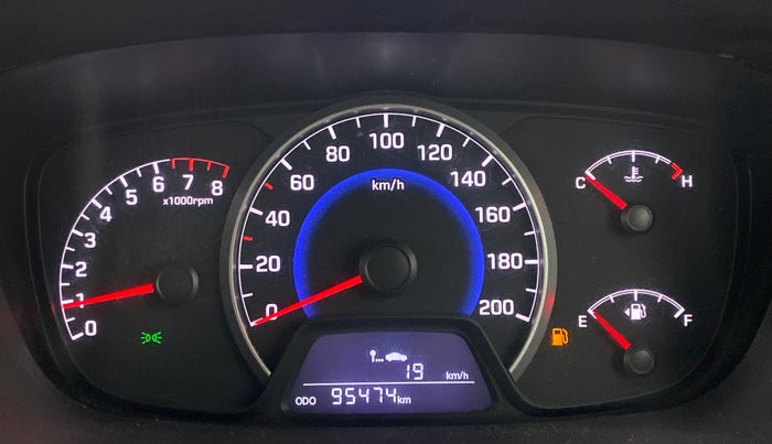 2015 Hyundai Grand i10 SPORTZ 1.2 KAPPA VTVT, Petrol, Manual, 95,518 km, Odometer Image