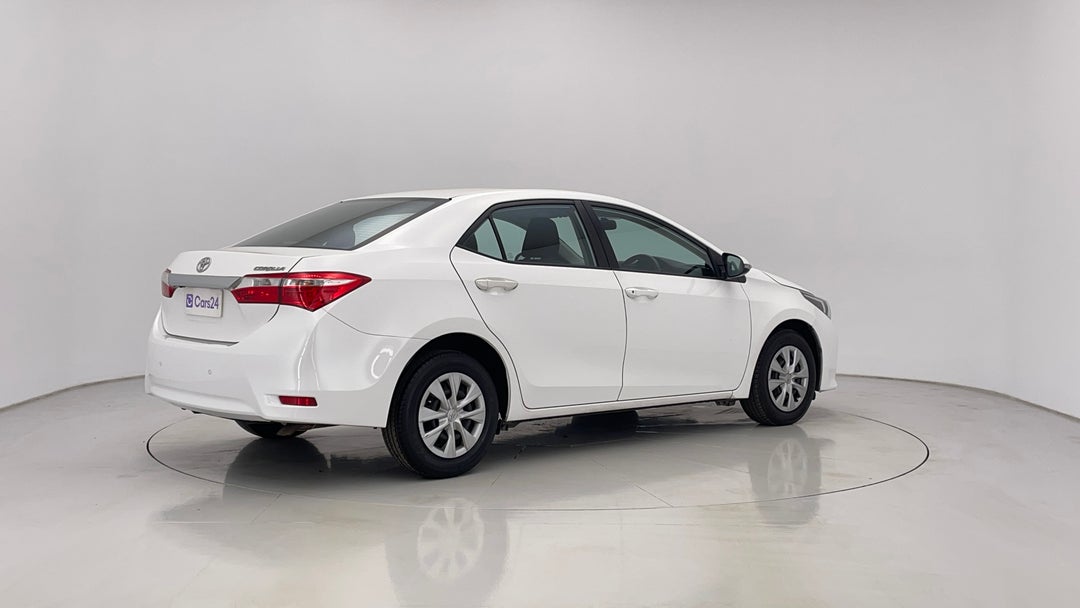 2016 Toyota Corolla Ascent, Automatic, 74380 km, Right Back Diagonal (45- Degree) View
