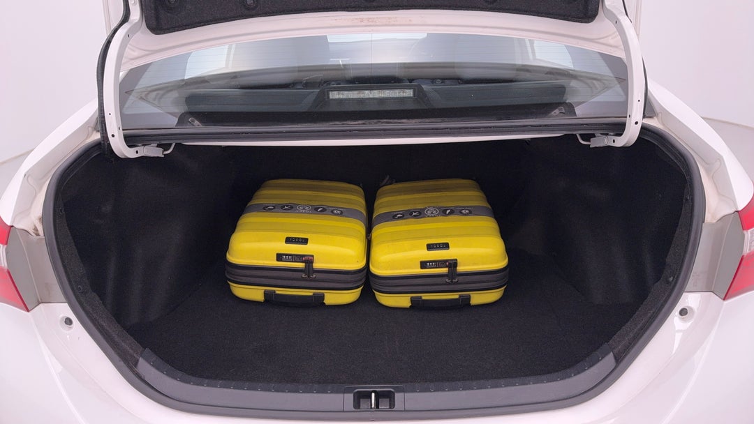 2016 Toyota Corolla Ascent, Automatic, 74380 km, Boot Inside View with Luggage