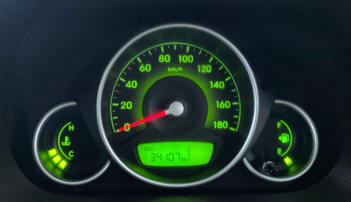 2017 Hyundai Eon MAGNA PLUS, Petrol, Manual, 34,107 km, Odometer Image