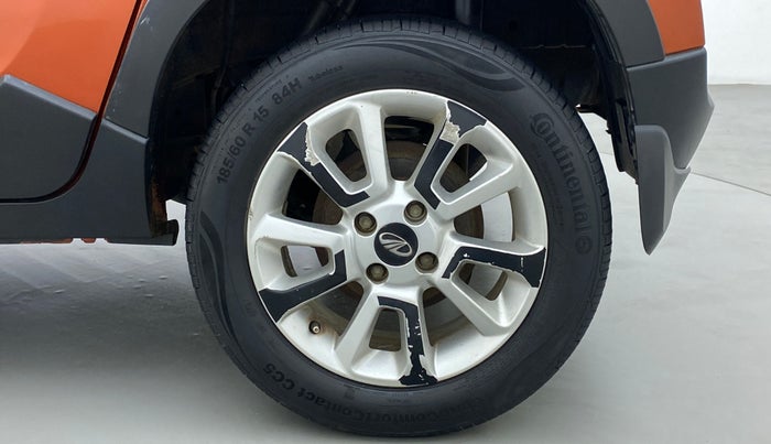 2017 Mahindra Kuv100 K8 D 6 STR, Diesel, Manual, 57,562 km, Left Rear Wheel