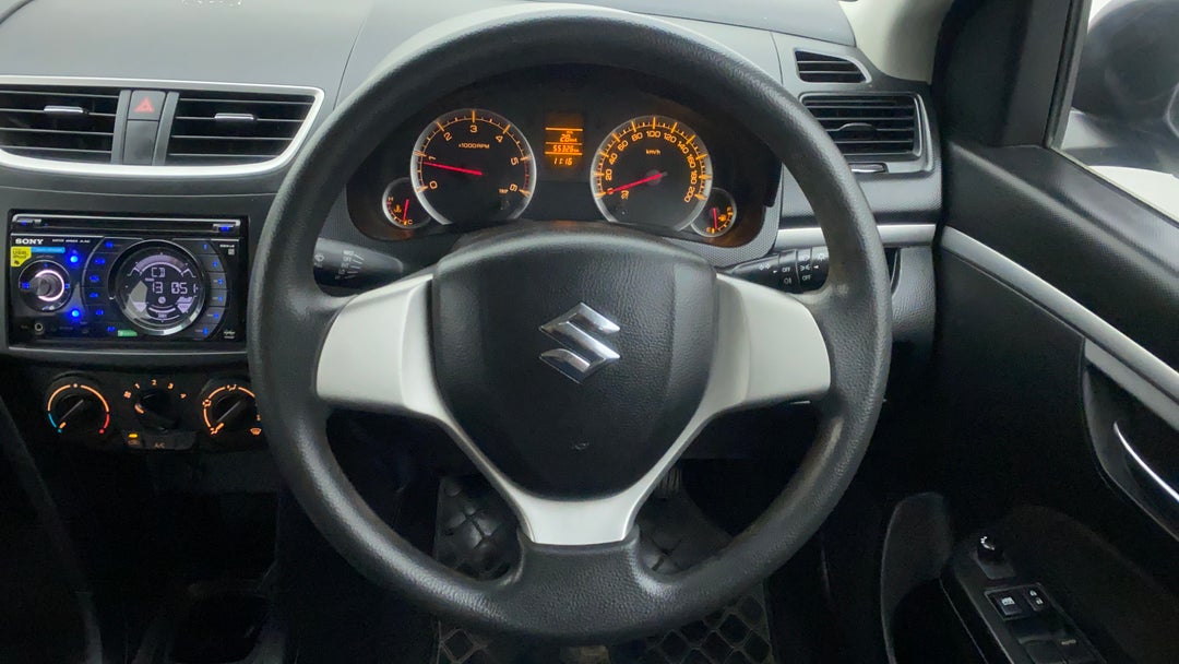 Steering Wheel Close Up