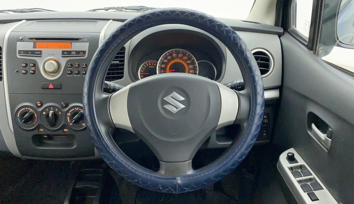 2010 Maruti Wagon R 1.0 VXI, Petrol, Manual, 68,231 km, Steering Wheel Close Up