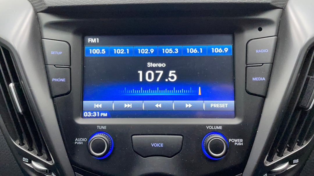 2017 Hyundai Veloster Sr Turbo, Manual, 56951 km, Infotainment System