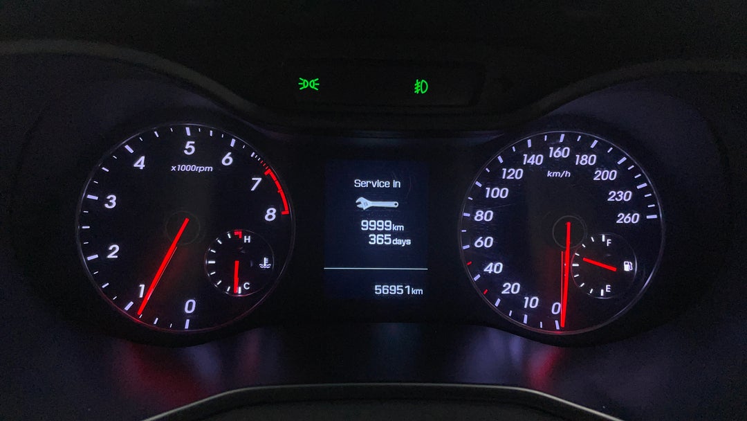 2017 Hyundai Veloster Sr Turbo, Manual, 56951 km, Odometer View