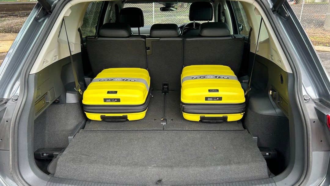 Boot Inside View with Luggage