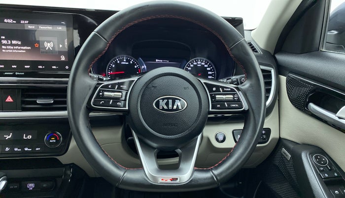 2019 KIA SELTOS GTX + AT PETROL, Petrol, Automatic, 32,661 km, Steering Wheel Close Up