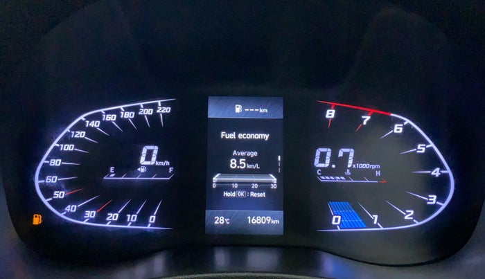 2021 Hyundai Verna SX 1.5 VTVT, Petrol, Manual, 16,809 km, Odometer Image