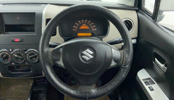 2014 Maruti Wagon R 1.0 LXI CNG, CNG, Manual, 85,644 km, Steering Wheel Close Up