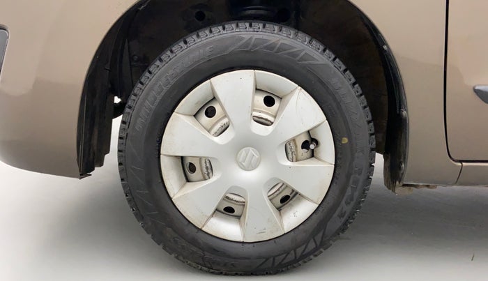 2014 Maruti Wagon R 1.0 LXI CNG, CNG, Manual, 85,644 km, Left Front Wheel