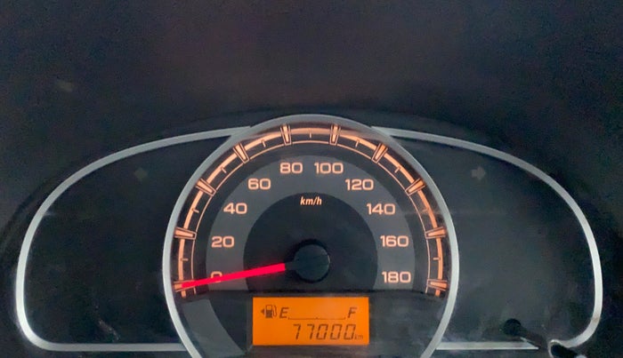 2017 Maruti Alto 800 LXI, Petrol, Manual, 77,196 km, Odometer Image