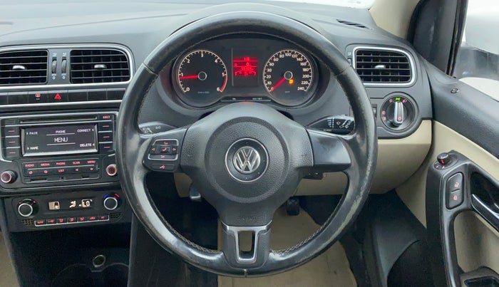 2013 Volkswagen Polo HIGHLINE1.2L DIESEL, Diesel, Manual, 95,429 km, Steering Wheel Close Up