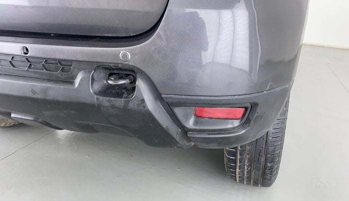 2019 Renault Duster RXS 106 PS MT, Petrol, Manual, 43,395 km, Rear bumper - Minor scratches