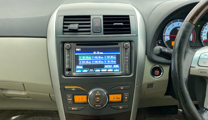 2013 Toyota Corolla Altis VL AT PETROL, Petrol, Automatic, 83,423 km, Air Conditioner