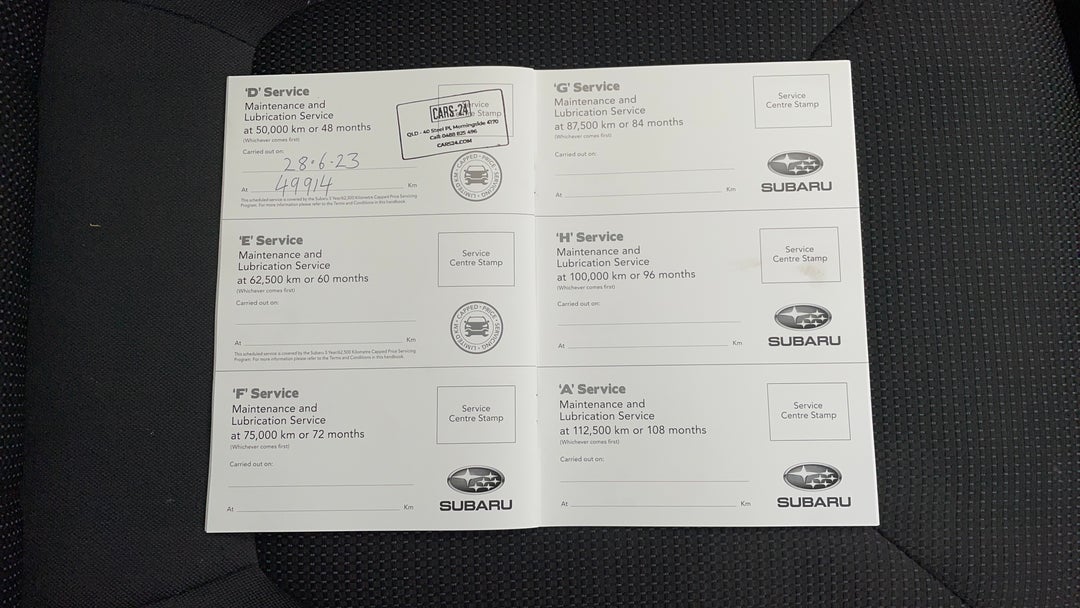 2020 Subaru Forester 2.5i (awd), Automatic, 49916 km, Service History