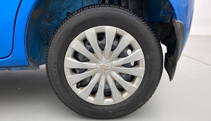 2011 Toyota Etios Liva G, Petrol, Manual, 74,587 km, Left Rear Wheel