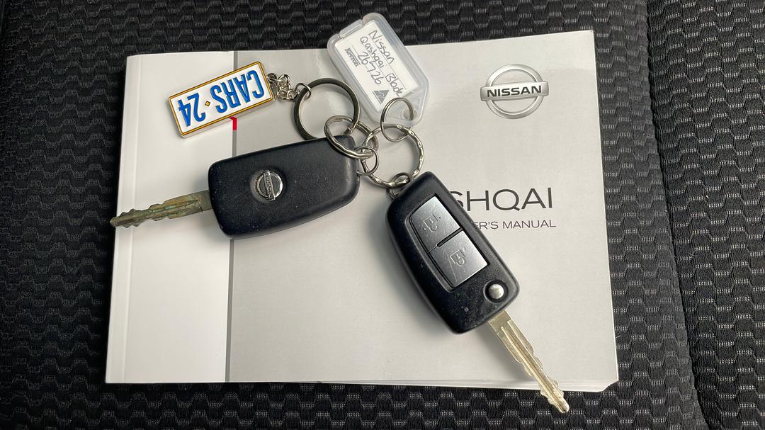 2017 Nissan Qashqai St, Automatic, 39569 km, Key Close-up