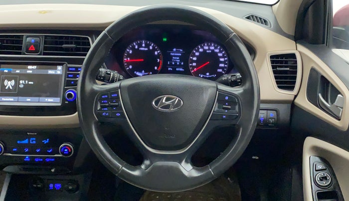 2018 Hyundai Elite i20 ASTA 1.2 (O), Petrol, Manual, 83,132 km, Steering Wheel Close Up