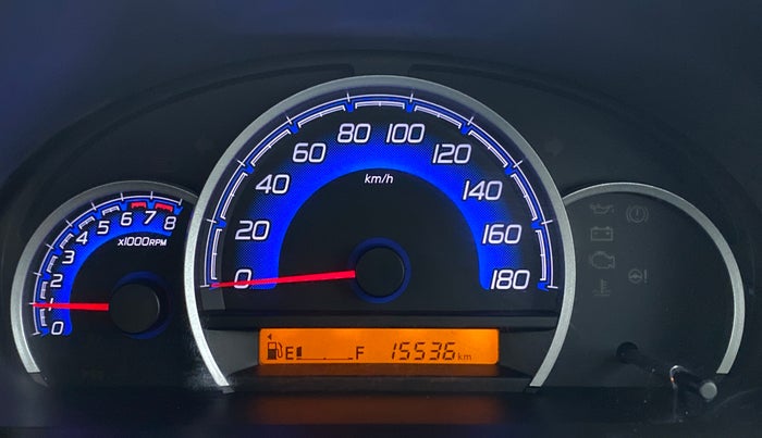 2018 Maruti Wagon R 1.0 VXI, Petrol, Manual, 15,549 km, Odometer Image