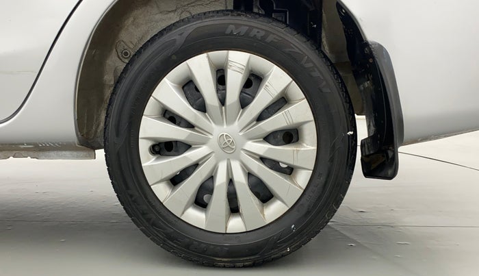 2015 Toyota Etios G, Petrol, Manual, 11,104 km, Left Rear Wheel