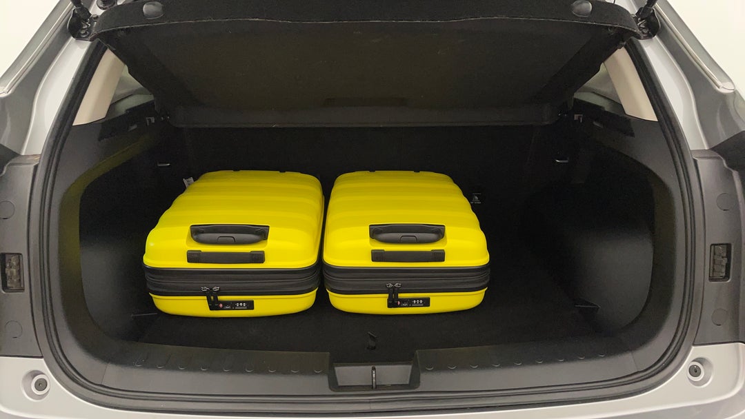 Boot Inside View with Luggage