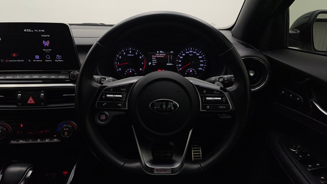 Steering Wheel Close-up
