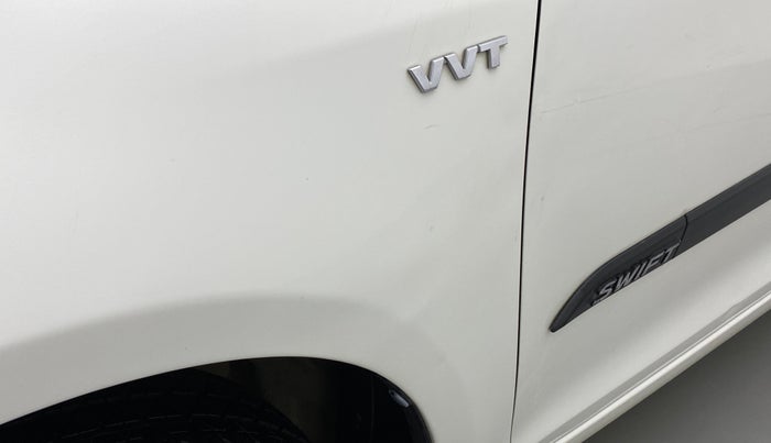2017 Maruti Swift VXI, Petrol, Manual, 19,668 km, Left fender - Slightly dented