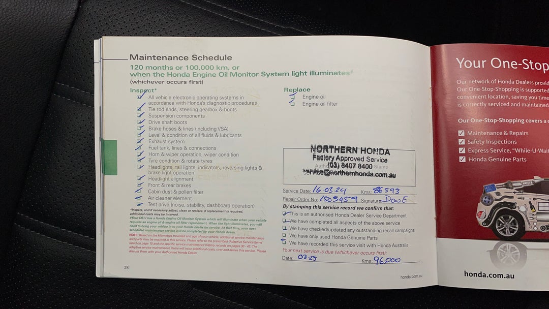 2017 Honda CR-V Vti-lx (awd), Automatic, 88912 km, Service History