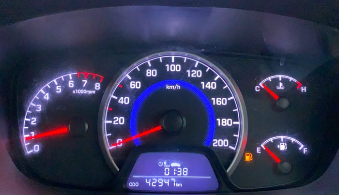 2017 Hyundai Grand i10 SPORTZ O 1.2, Petrol, Manual, 43,061 km, Odometer Image