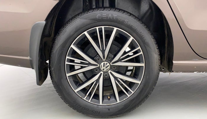2017 Volkswagen Vento ALLSTAR 1.6, Petrol, Manual, 63,345 km, Right Rear Wheel