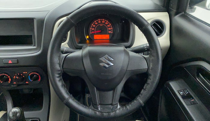2019 Maruti New Wagon-R LXI CNG 1.0 L, CNG, Manual, 31,260 km, Steering Wheel Close Up