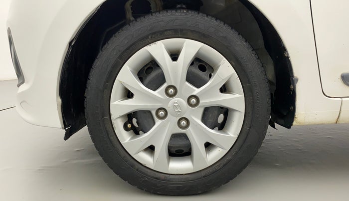 2015 Hyundai Grand i10 SPORTZ 1.2 KAPPA VTVT, Petrol, Manual, 41,426 km, Left Front Wheel