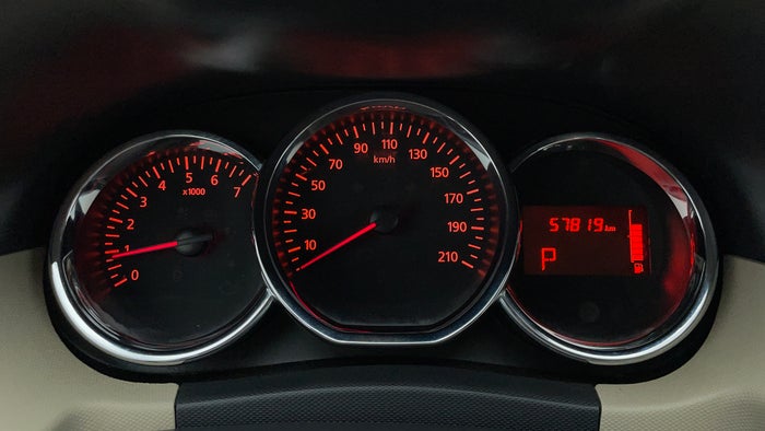 Renault Duster-Odometer View