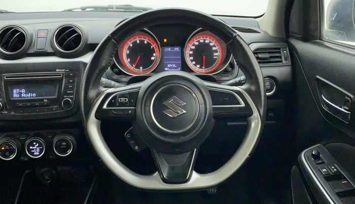 2018 Maruti Swift ZXI, Petrol, Manual, 30,472 km, Steering Wheel Close Up