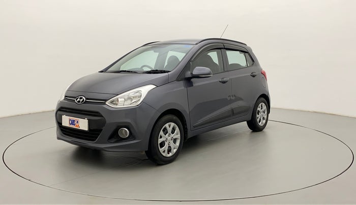 2016 Hyundai Grand i10 SPORTZ 1.2 KAPPA VTVT, CNG, Manual, 85,258 km, Left Front Diagonal