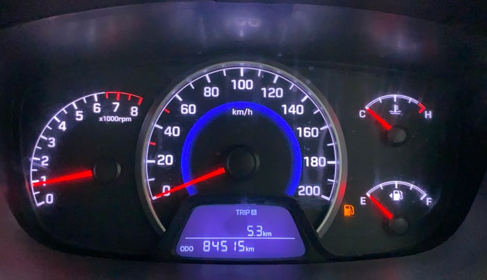 2016 Hyundai Grand i10 SPORTZ 1.2 KAPPA VTVT, CNG, Manual, 85,258 km, Odometer Image