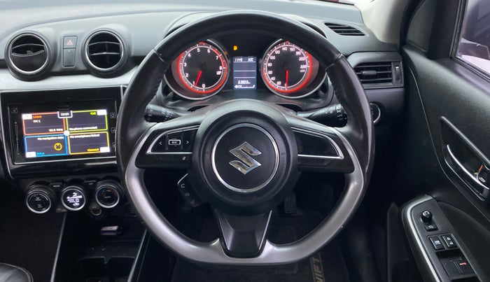 2019 Maruti Swift ZXI PLUS, Petrol, Manual, 64,001 km, Steering Wheel Close Up