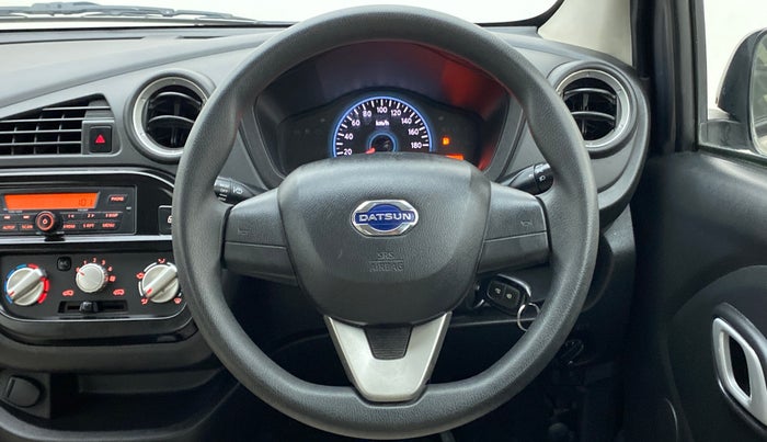 2018 Datsun Redi Go 1.0 S AT, Petrol, Automatic, 32,447 km, Steering Wheel Close Up