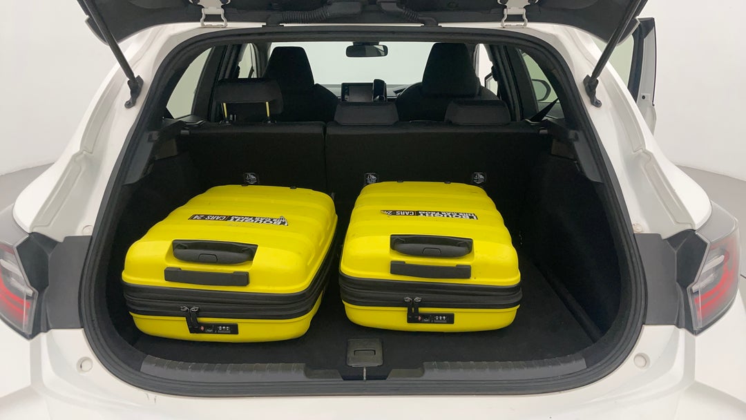 Boot Inside View with Luggage