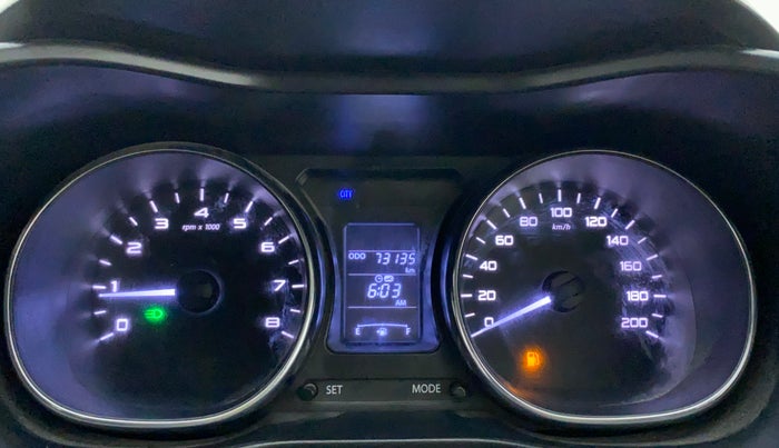 2019 Tata NEXON XZ PLUS PETROL, Petrol, Manual, 73,135 km, Odometer Image