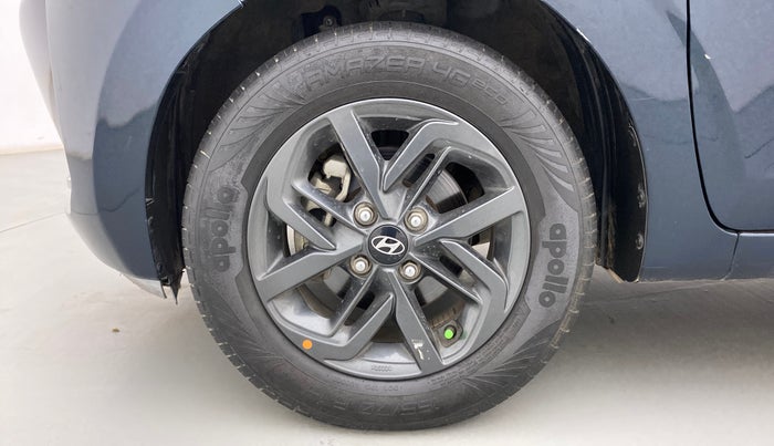 2021 Hyundai GRAND I10 NIOS SPORTZ AMT 1.2 KAPPA VTVT, Petrol, Automatic, 18,490 km, Left Front Wheel