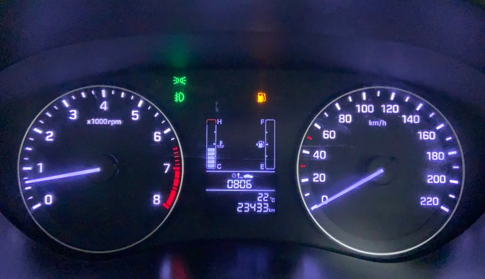2017 Hyundai Elite i20 ASTA 1.2, Petrol, Manual, 23,433 km, Odometer View